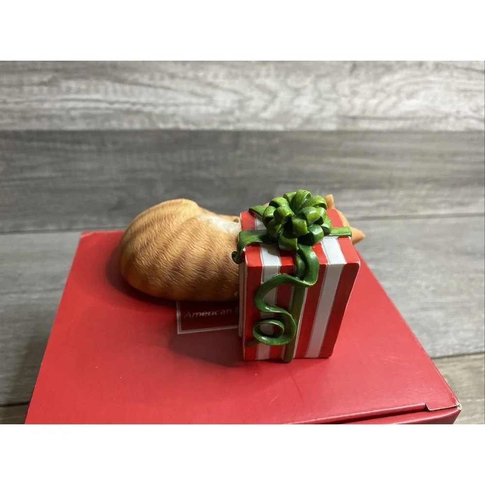 LENOX‎ KITTY'S CHRISTMAS NAP FIGURINE with Box